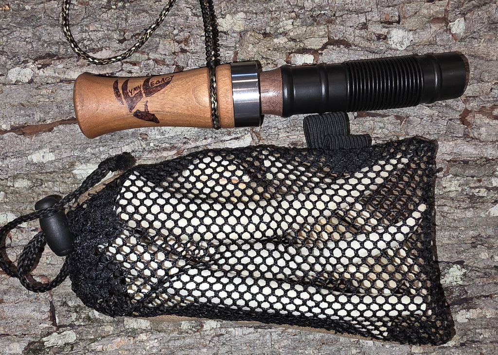 Big buck rattle bag and maple grunter with metal tone board