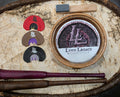 Freya, Venus, Demeter trio with Lynn Legacy glass over glass cherry pot call combo